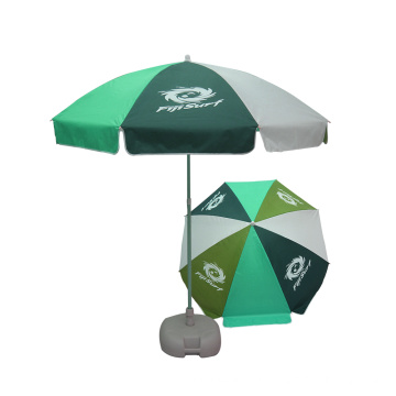 Factory Price Silver Coated Cloth Parasol Marketing Patio Umbrellas For Decoration